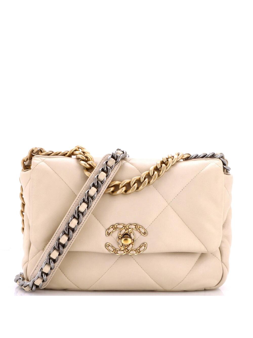 Chanel 19 Flap Bag Quilted Leather #371270C47B